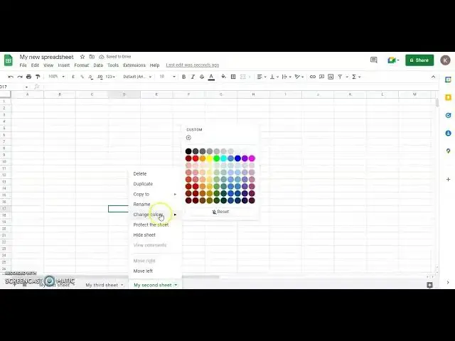 'Video thumbnail for How to rename a sheet in Google sheets'