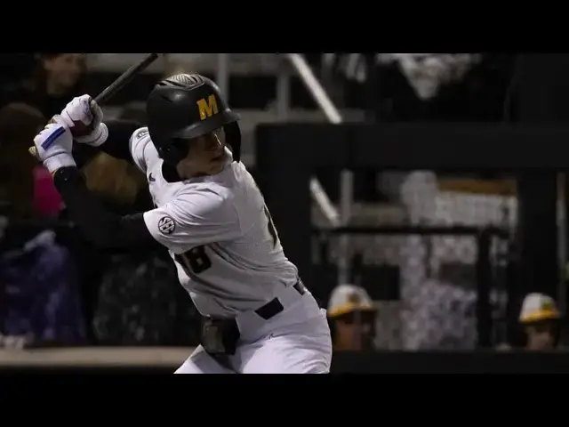 'Video thumbnail for Jackson Lovich 2025 College Baseball Highlights! | Missouri Tigers'