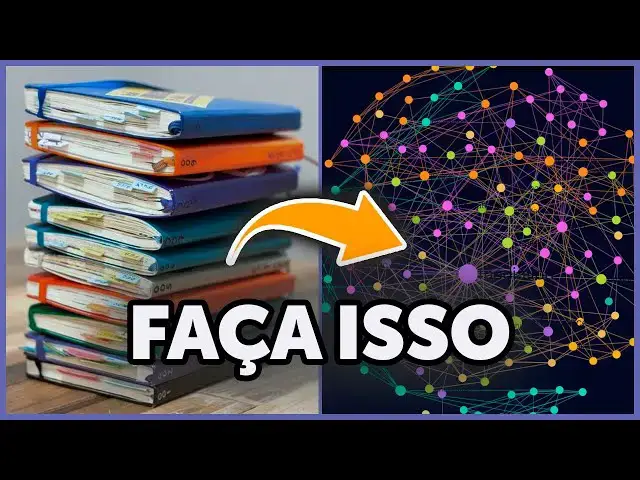'Video thumbnail for O melhor MÉTODO para ESTUDAR e organizar o seu conhecimento'
