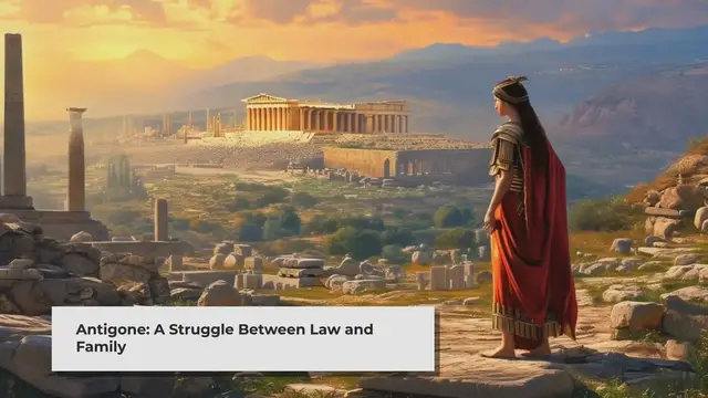 'Video thumbnail for Antigone's Dilemma: Duty, Defiance, and Divine Law'