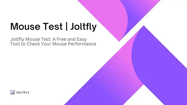 'Video thumbnail for Joltfly Mouse Test: A Comprehensive Guide to Testing Your Mouse'