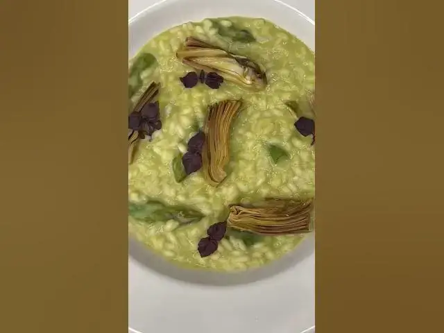 'Video thumbnail for Risotto asparagi & carciofi #cuisineitalienne #risottorecipe #risotto #recetteitalienne'