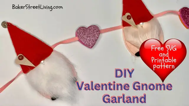 'Video thumbnail for How to make a Valentine Gnome Garland   SD 480p'