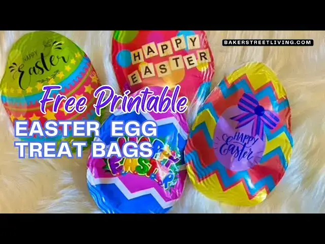 'Video thumbnail for Printable Easter Treat Bags   SD 480p'