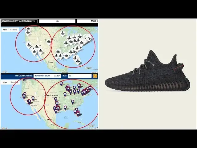 'Video thumbnail for Adidas Yeezy Boost 350 V2 Black FU9006 | How Many Pairs Possibly Made & Resale Value'