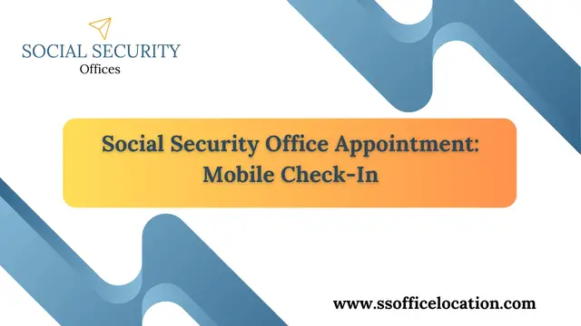 'Video thumbnail for Social Security Office Appointment - Mobile Check-In'