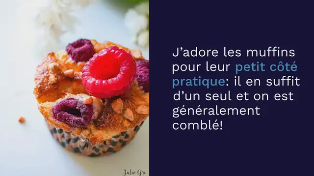 'Video thumbnail for Muffins aux noisettes, framboises & ricotta (sans beurre)'