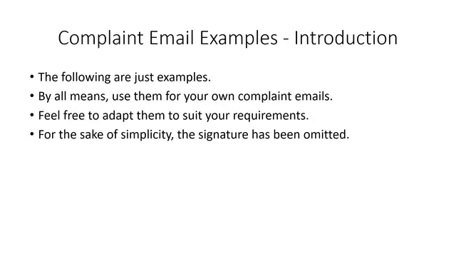 'Video thumbnail for Write Professional Emails in English - Complaint email Examples'