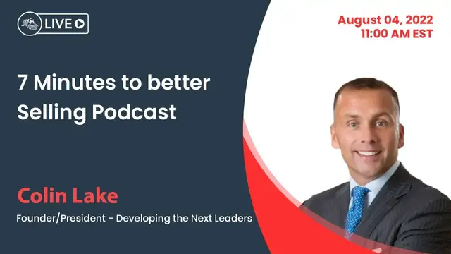 'Video thumbnail for 7 Minutes to Better Selling Podcast Ep. 26'