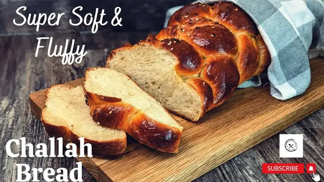 'Video thumbnail for Homemade Challah Bread from Scratch - Super Easy and Fluffy'