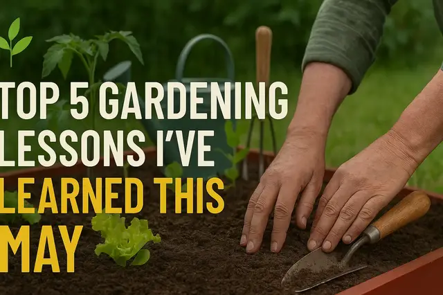 'Video thumbnail for 🌿 Top 5 Gardening Lessons I’ve Learned This May'