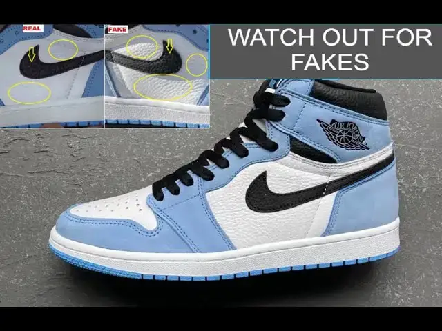 'Video thumbnail for Air Jordan 1 University Blue  , How Many Pairs Made, Resell,  Where To Buy & Watch Out For Fakes'