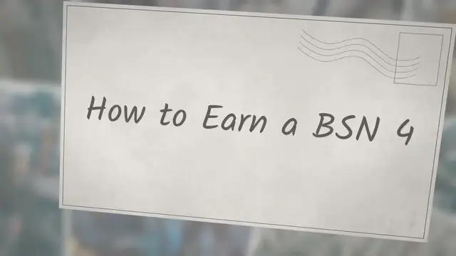 'Video thumbnail for Bachelor’s Degrees in Nursing Programs (BSN)'