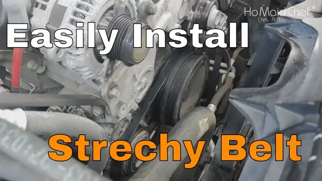 'Video thumbnail for How to install a stretch belt, replacing the AC Belt for GM 2014 to 2020'