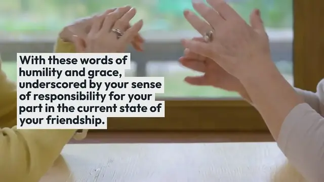 'Video thumbnail for Say Sorry: How to Write a Heartfelt Apology to a Friend'