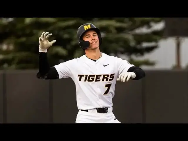 'Video thumbnail for Kaden Peer 2025 College Baseball Highlights! | Missouri Tigers'