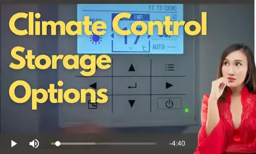 'Video thumbnail for Top 8 Reasons Why You Might Need a Climate Controlled Unit – Self Storage Units'