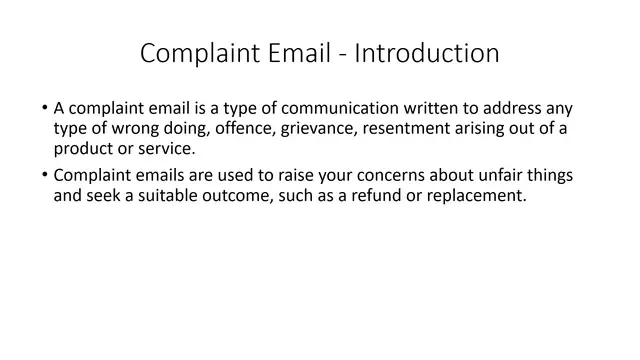 'Video thumbnail for Write Professional Emails in English - Complaint Emails'