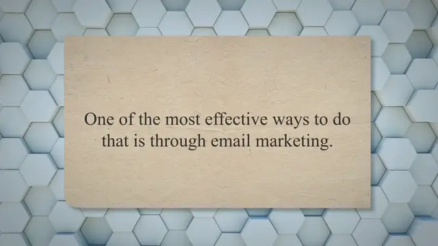 'Video thumbnail for 5 Email Marketing Strategies for Small Businesses'