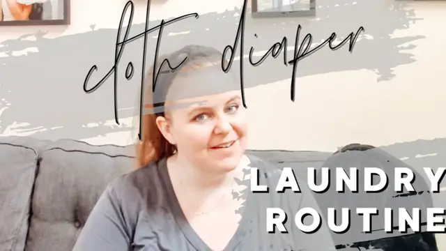 'Video thumbnail for CLOTH DIAPER LAUNDRY ROUTINE | HOW TO WASH CLOTH DIAPERS | MILLENNIAL HOMEMAKER'