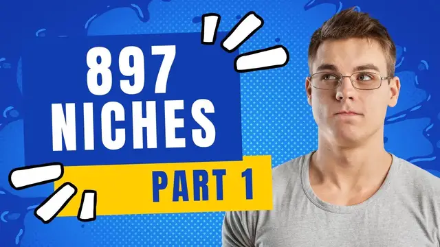 'Video thumbnail for 897 Affiliate Marketing Niches - Part 1 (Brainstorming Sessions)'