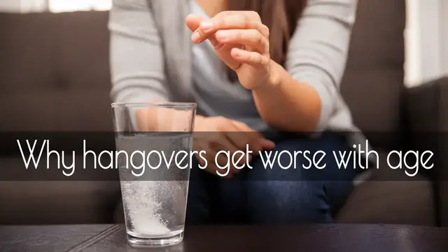 'Video thumbnail for Why hangovers get worse with age'