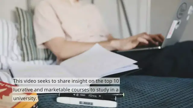 'Video thumbnail for Top 10 Lucrative and Marketable Courses to Study in 2022'
