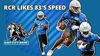 'Video thumbnail for RCR likes 83's speed and Butler gives Goff a chance'
