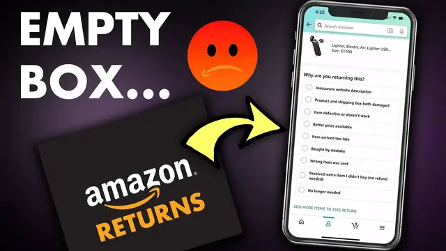 'Video thumbnail for How To Return Amazon Items On iPhone'