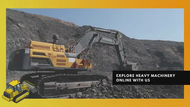 'Video thumbnail for Heavy Equipment Excavator'