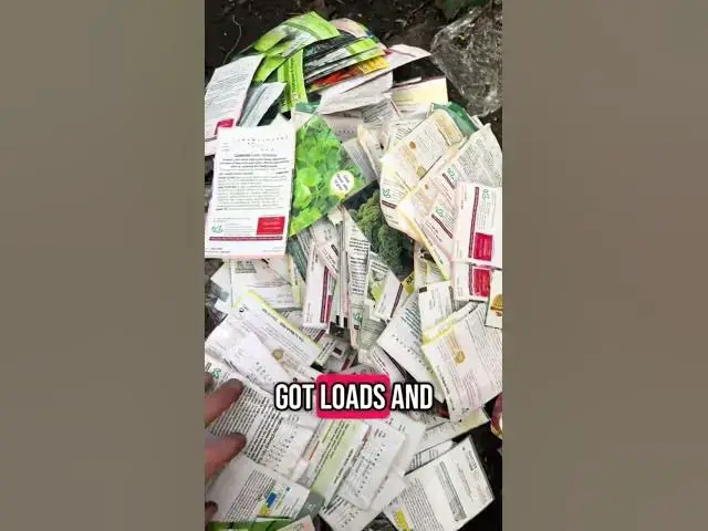 'Video thumbnail for Seed Tour! Look at Everything I’m Planting #gardengoals'