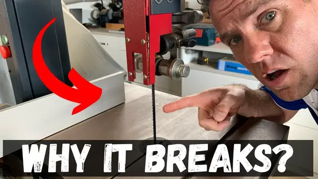 'Video thumbnail for Why Bandsaw Blade Breaks! - Reasons Why #shorts'