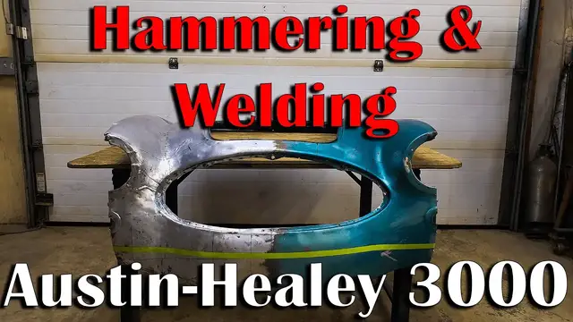 'Video thumbnail for Hammering and Welding the Austin-Healey 3000 Shroud'