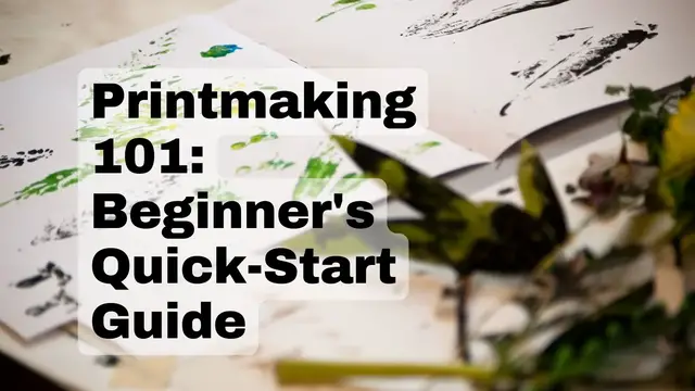 'Video thumbnail for Introduction to Printmaking  (Printmaking  in 90 Seconds)'