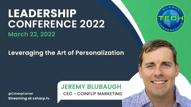 'Video thumbnail for Leveraging the Art of Personalization by Jeremy Blubaugh'