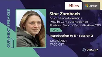 'Video thumbnail for Introduction to R - session 2'