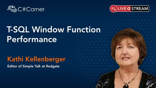 'Video thumbnail for T-SQL Window Function Performance || Women Data Summit 2021'