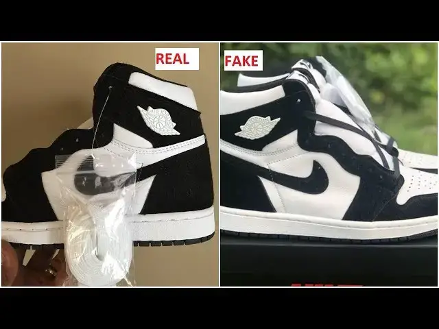 'Video thumbnail for Real Vs Fake Air Jordan 1 Panda Pony Twist, Quick Ways To Identify The Replicas'