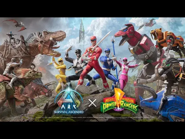 'Video thumbnail for ARK x Power Rangers Trailer | Ark: Survival Ascended'