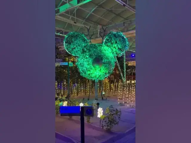 'Video thumbnail for Glimmering Greenhouses #livingwiththeland #epcotholidays #epcot #disneyworld  #disney #themepark'
