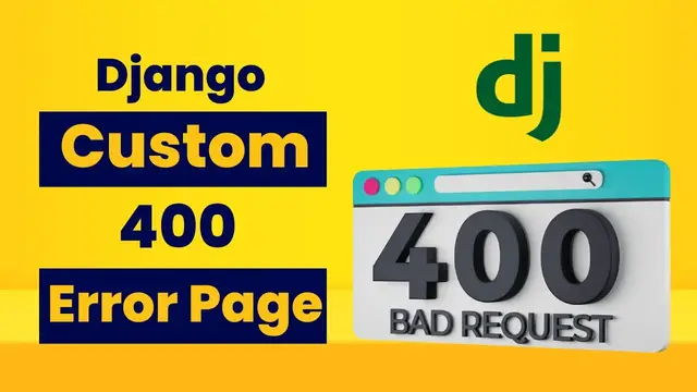 'Video thumbnail for Custom 404 Error Page Template in Django with Example'