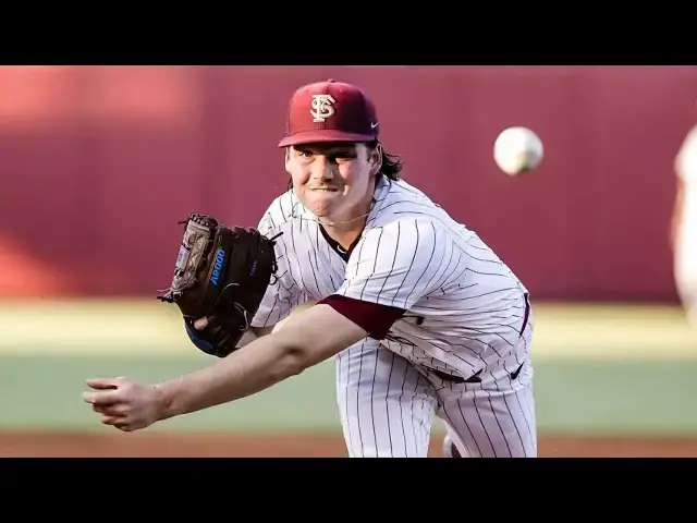 'Video thumbnail for Jamie Arnold 2025 College Baseball Highlights! | Florida State Seminoles'