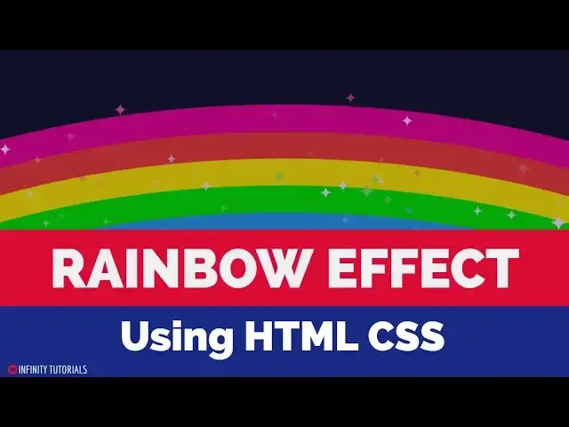 'Video thumbnail for Rainbow using HTML CSS and Javascript'