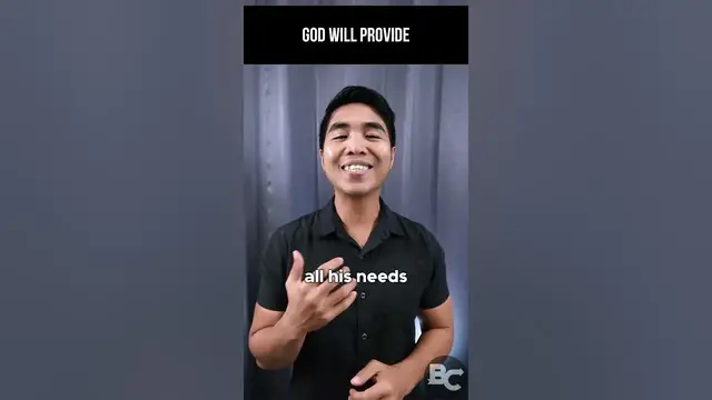 'Video thumbnail for God will provide Reel'