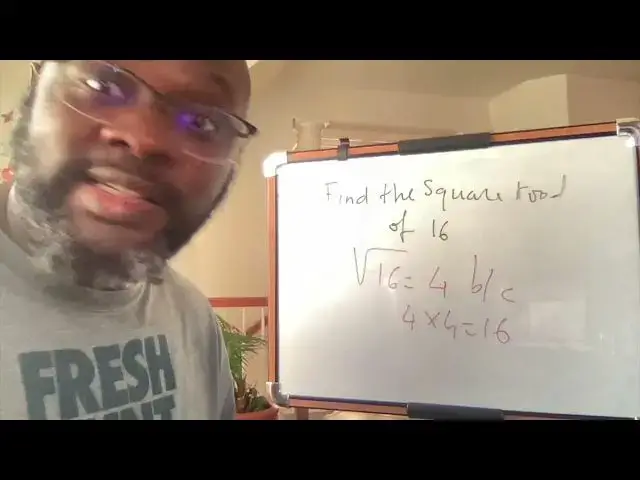 'Video thumbnail for How to Square A Number & Find The Square Root Of A Number ( Algebra 1)'