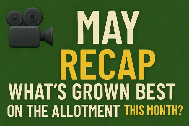 'Video thumbnail for 🎥 May Recap: What’s Grown Best on the Allotment This Month?'