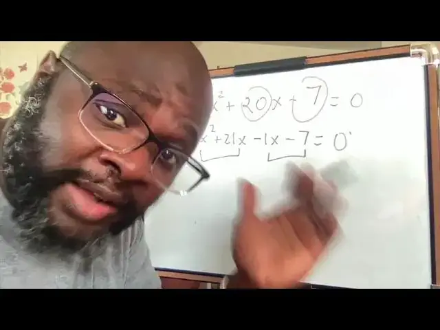 'Video thumbnail for How To Solve Second Degree Equations By Factoring Or By Using The Quadratic Formula'