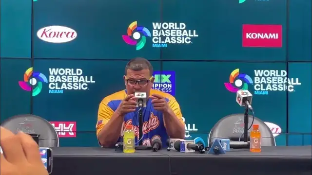 'Video thumbnail for Omar L贸pez, manager de Venezuela 馃嚮馃嚜 habla sobre la triste derrota ante Estados Unidos'
