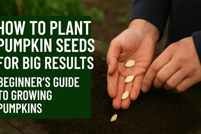 'Video thumbnail for How to Plant Pumpkin Seeds for Big Results | Beginner's Guide to Growing Pumpkins'