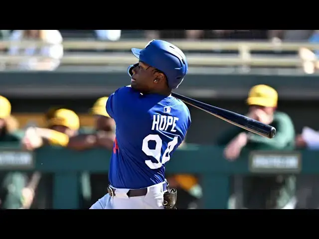 'Video thumbnail for Zyhir Hope 2024 Minor League Highlights!'